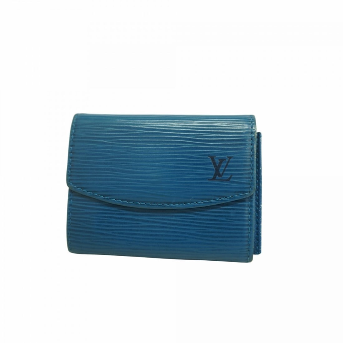 Louis Vuitton Epi Leather Portemonnaie Simple Wallet/Coin Case M63415 Toledo Blue (Men's/Women's): --- Catalog ---Category: SizeSize (HxWxD): 8cm x 10cm x 1.5cm / 3.14'' x 3.93'' x 0.59''Category: DesignType: Coin purse/coin caseColor: Toledo blueGender: Men,WomenCategory: GeneralMPN: M63415Brand: 