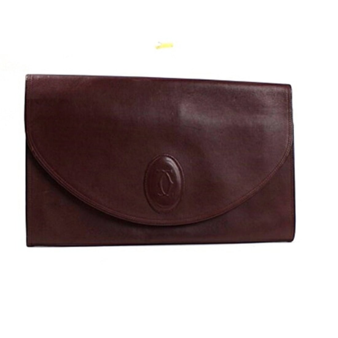 Cartier Must de Clutch Bag Leather Bordeaux Men's Bags: --- Catalog ---Category: SizeSize (HxWxD): 17.5cm x 28cm x 1.5cm / 6.88'' x 11.02'' x 0.59''Category: DesignType: Clutch bagColor: BordeauxGender: Men,WomenMaterial: Leather Category: GeneralBrand: Ca