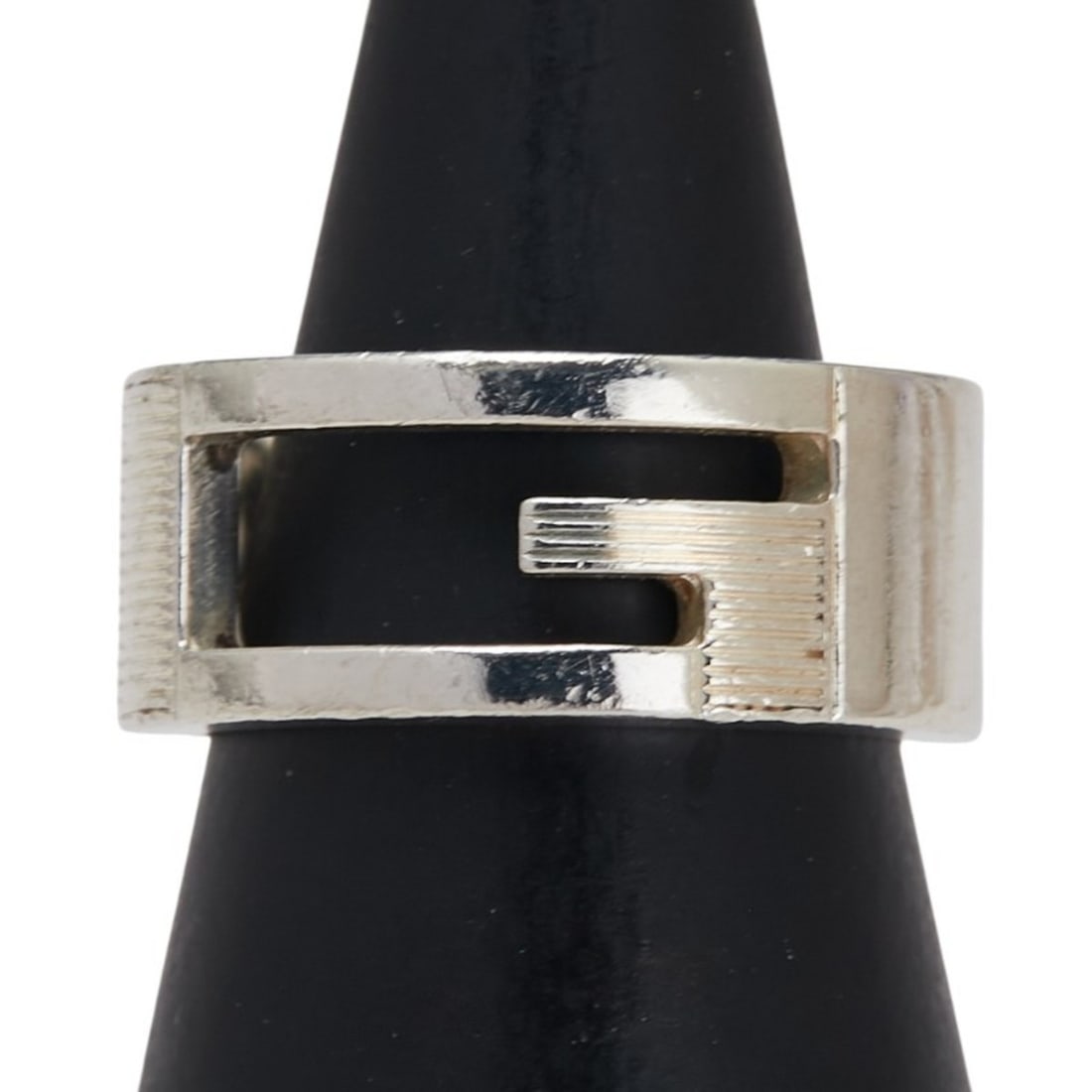 Gucci Branded G Ring #8 SV925 Silver Men's GUCCI (1 of 8)