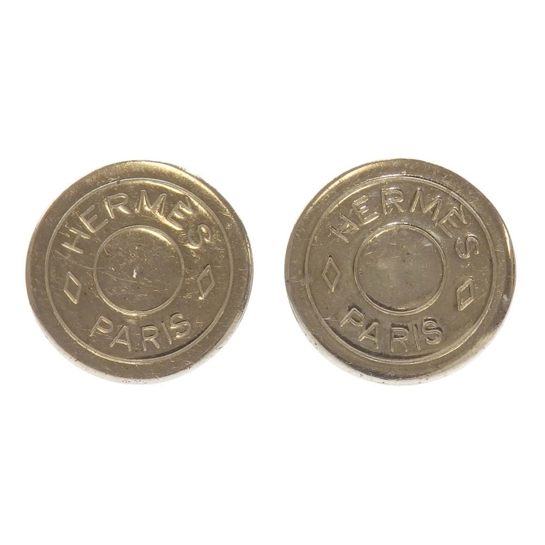 Hermes Serie Earrings for Women, Metal, Silver Color, A215984: --- Catalog ---Category: SizeSize (HxWxD): 20.00mm x 20.00mm / 0.79'' x 0.79''Category: DesignType: Clip earringsColor: SilverGender: WomenMaterial: MetalCategory: GeneralBrand: Hermes--- Item List --