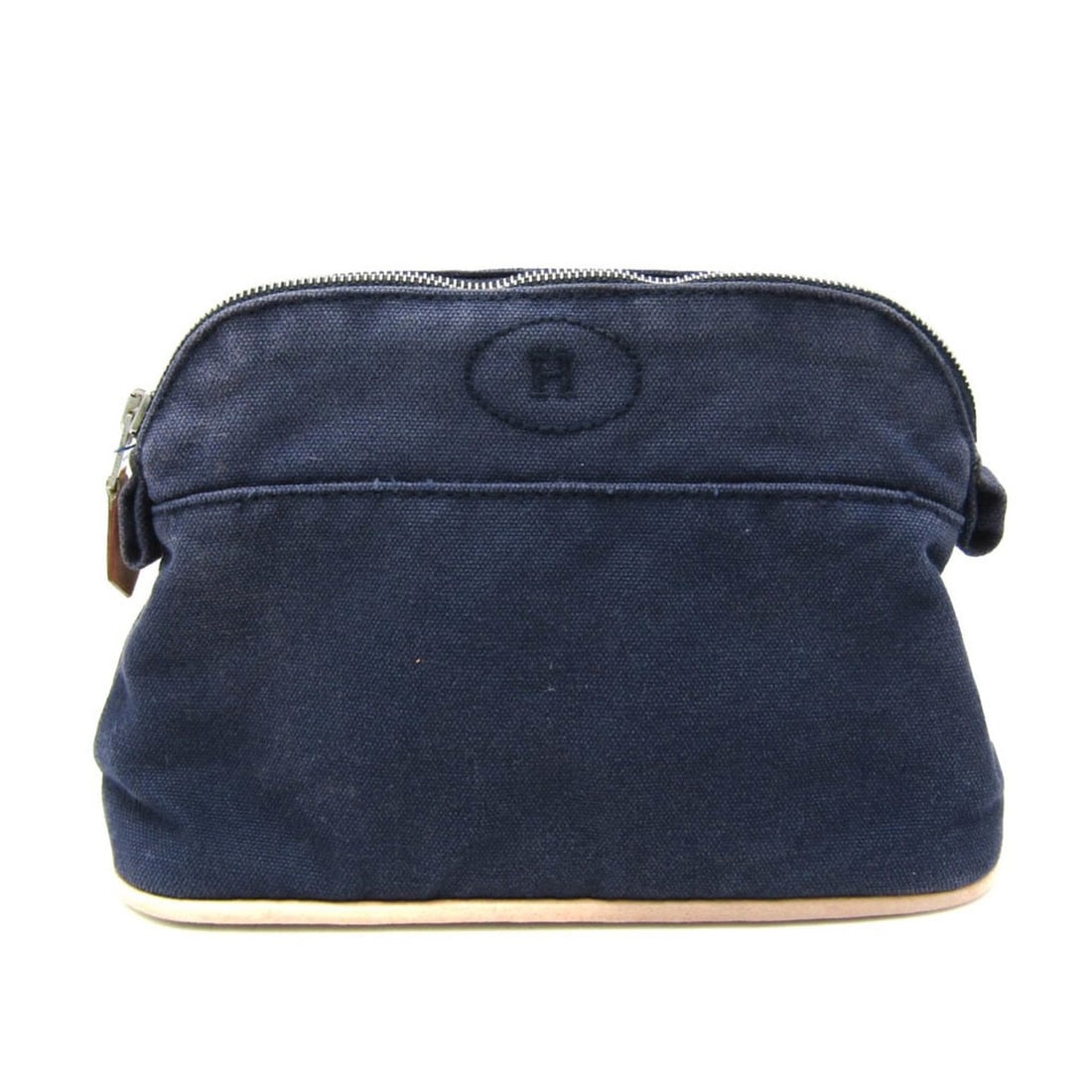 Hermes Bolide Mini 20 Women,Men Cotton Pouch Brown,Navy (1 of 13)
