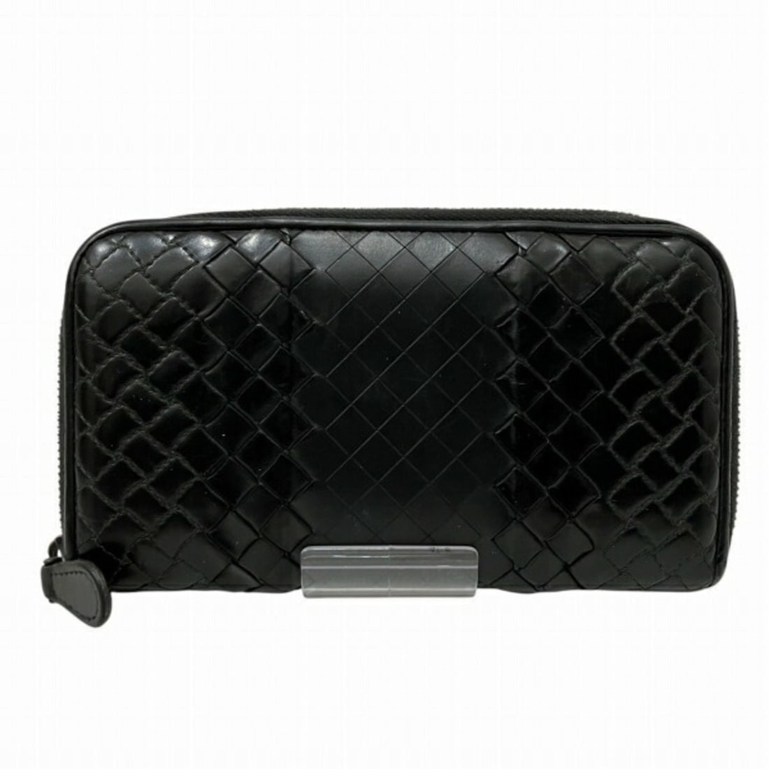 Bottega Veneta Intrecciato Black Leather Wallet Long for Men and Women: --- Catalog ---Category: SizeSize (HxWxD): 10.5cm x 18.5cm x 2cm / 4.13'' x 7.28'' x 0.78''Category: DesignType: Long wallet (bi-fold)Color: BlackGender: Men,WomenMaterial: Leather Category: GeneralLi