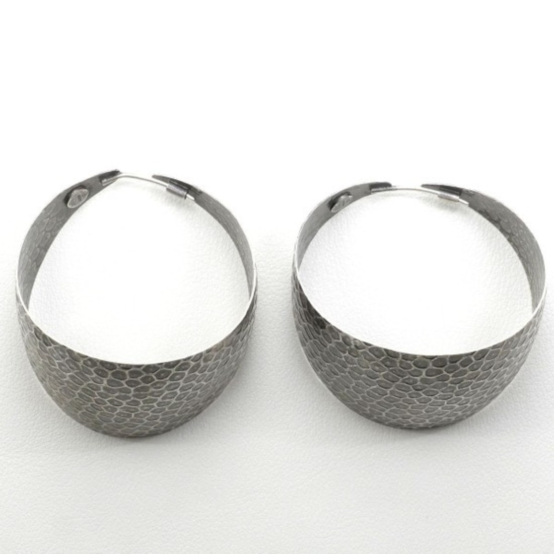 Bottega Veneta Silver Earrings Box Bag Total Weight Approx. 26.6g (1 of 7)