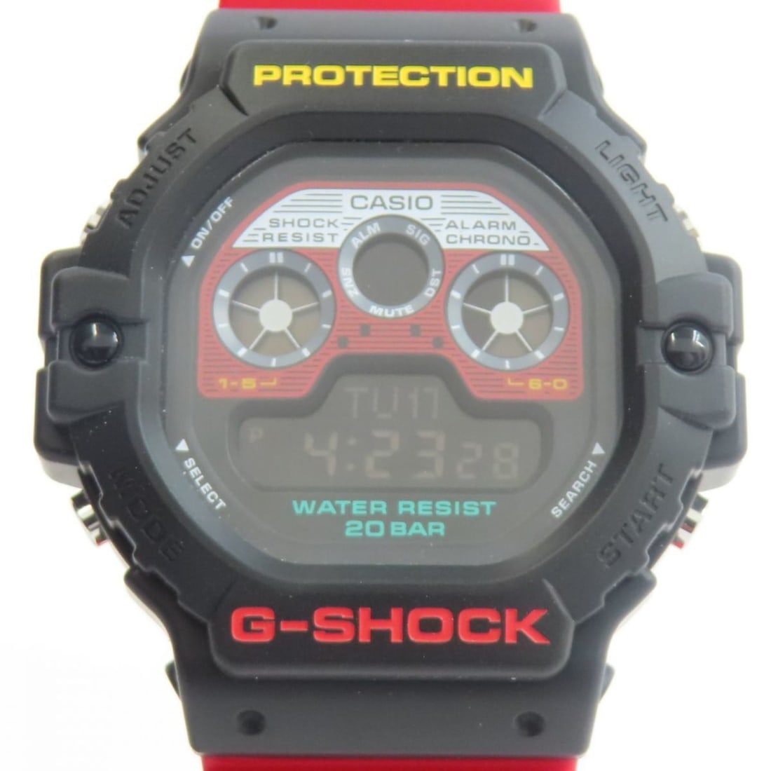 CASIO G-SHOCK DW-5900MT-1JF Web-exclusive model MixTape series Quartz watch: --- Catalog ---Category: SizeWrist Size: 14.5cm - 20.5cm / 5.7'' - 8.07''Case Diameter: 46.8mm / 1.84''Case Thickness: 15.5mm / 0.61''Category: DesignType: WristwatchGender: MenCategory: GeneralLine: 
