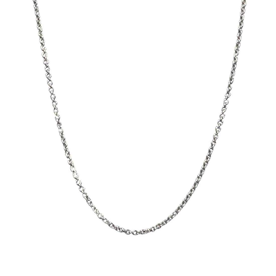 TIFFANY&Co. Tiffany Silver 925 Necklace Elsa Peretti Chain Only Women's 20495761: --- Catalog ---Category: SizeNeck Circumference: 38.6 cm / 15.19''Category: DesignGender: WomenMaterial: Silver 925Necklace Type: NecklaceCategory: GeneralBrand: Tiffany--- Item List ---Section: Condi