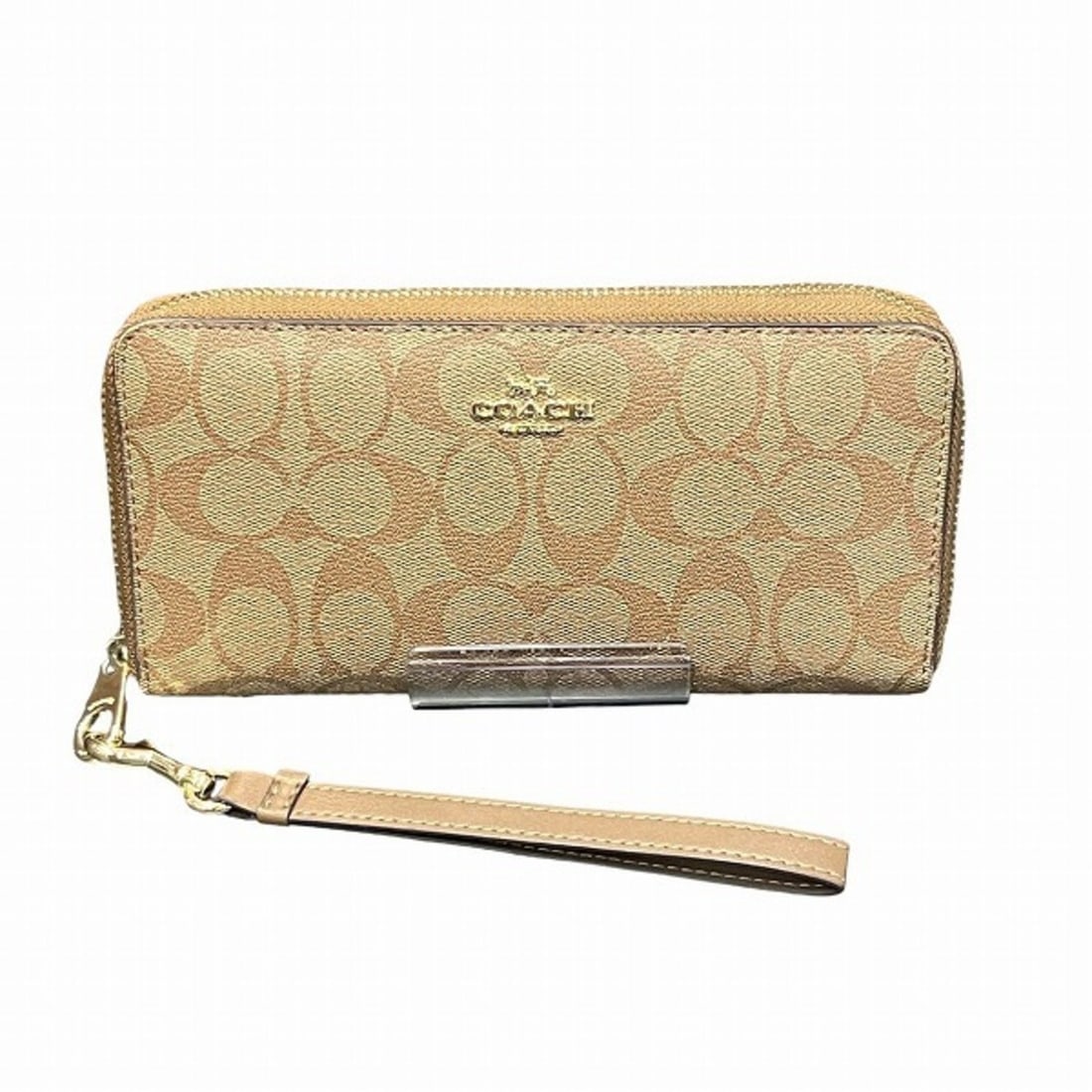 Coach COACH Signature Long Zip Around Wallet M2154 C4452 Women's (1 of 9)