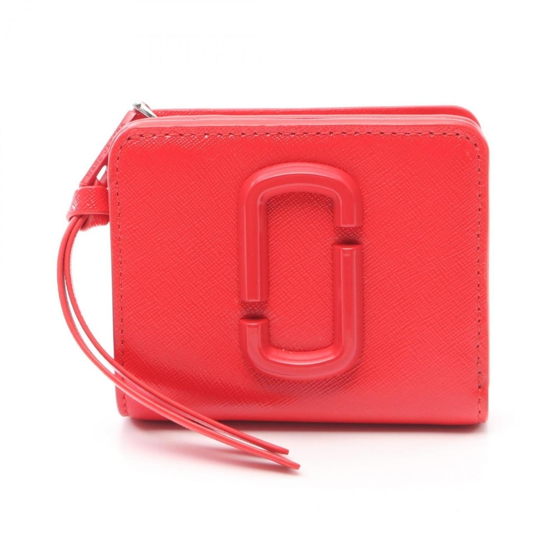MARC JACOBS Snapshot DTM Mini Compact Wallet, Bi-fold wallet, Leather, Women's, Red, M0014986 (1 of 9)