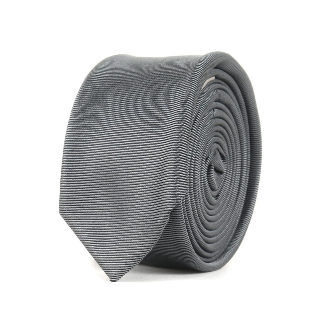 Christian Dior Dior Narrow Silk Tie, Grey (1 of 11)