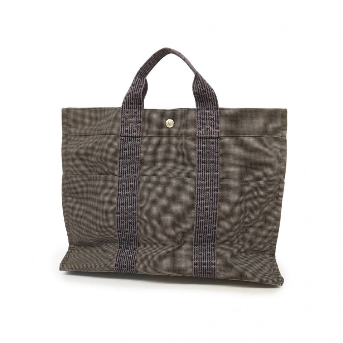 Hermes Tote Bag Air Line MM Canvas Grey Men's Women's: --- Catalog ---Category: SizeSize (HxWxD): 33cm x 42.5cm x 11cm / 12.99'' x 16.73'' x 4.33''Category: DesignType: Tote bagColor: GrayGender: Men,WomenMaterial: Canvas Hardware Color: SilverCategory: G