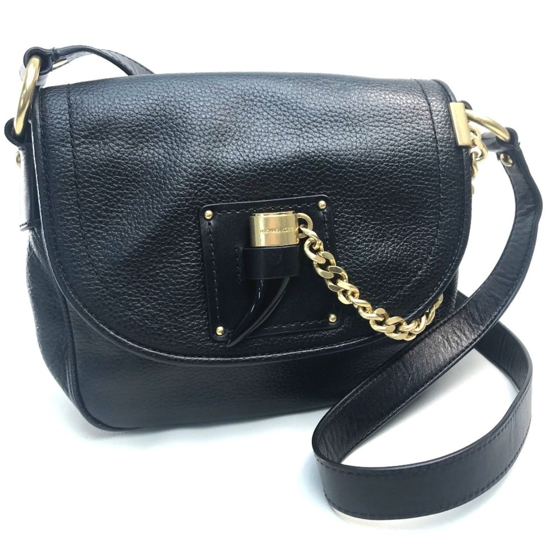 Michael Kors 30F6AJYM7L With claw charm Bag Shoulder Bag Black x GoldHardware (1 of 8)