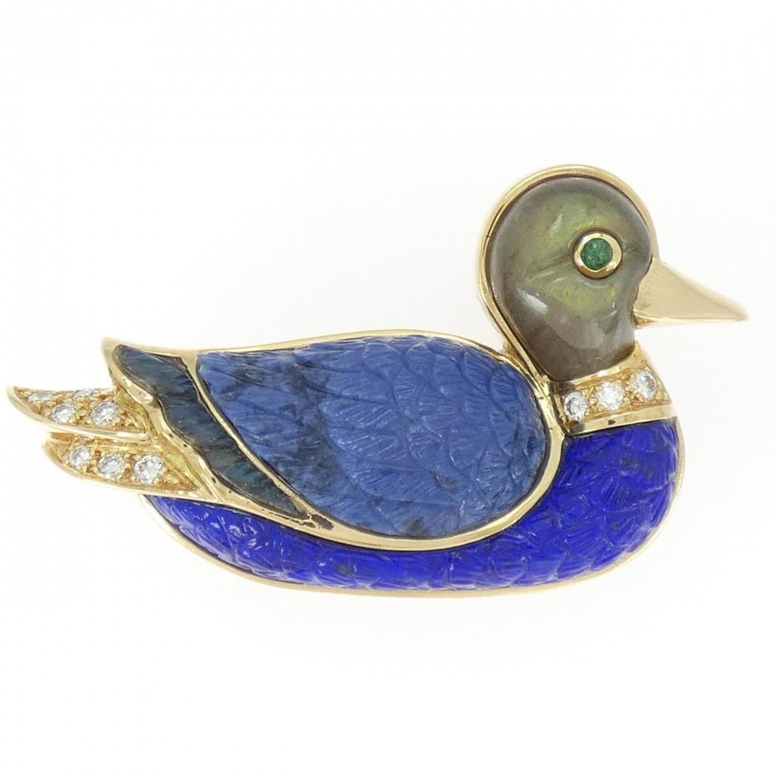 Van Cleef & Arpels colored stone brooch - 2