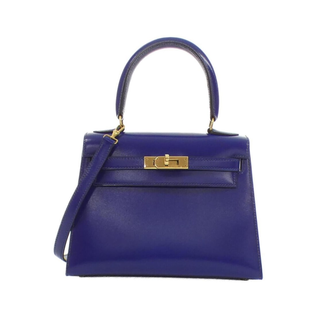 Hermes Mini Kelly MINI 011750CC Handbag: --- Catalog ---Category: SizeSize (HxWxD): 15cm x 20cm x 10cm / 5.9'' x 7.87'' x 3.93''Category: DesignType: HandbagColor: BlueGender: WomenMaterial: Box calf leather Category: GeneralBrand: Hermes---