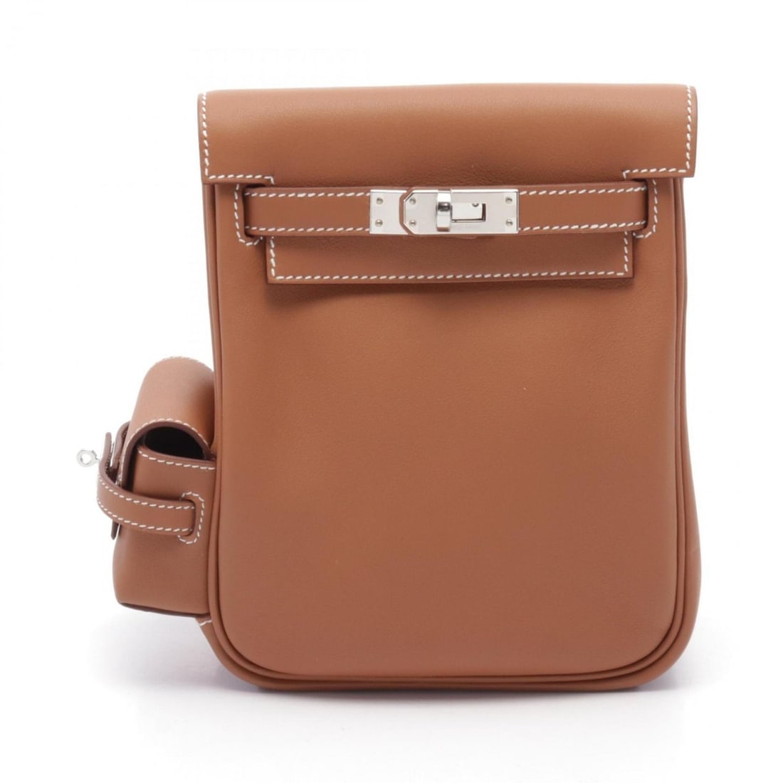 Hermes HERMES Kelly Jump Rucksack Backpack Bag Leather Swift Women's Brown: --- Catalog ---Category: SizeSize (HxWxD): 18cm x 14.5cm x 6cm / 7.08'' x 5.7'' x 2.36''Category: DesignType: BackpackColor: BrownGender: WomenMaterial: Swift leather Category: GeneralBrand: