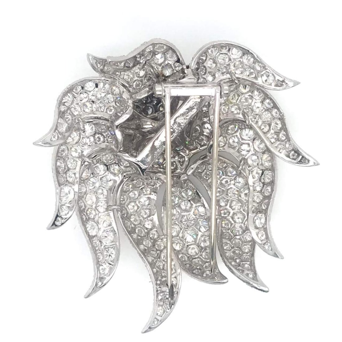 1950's 20.00 Ct.* Diamond Brooch - 2