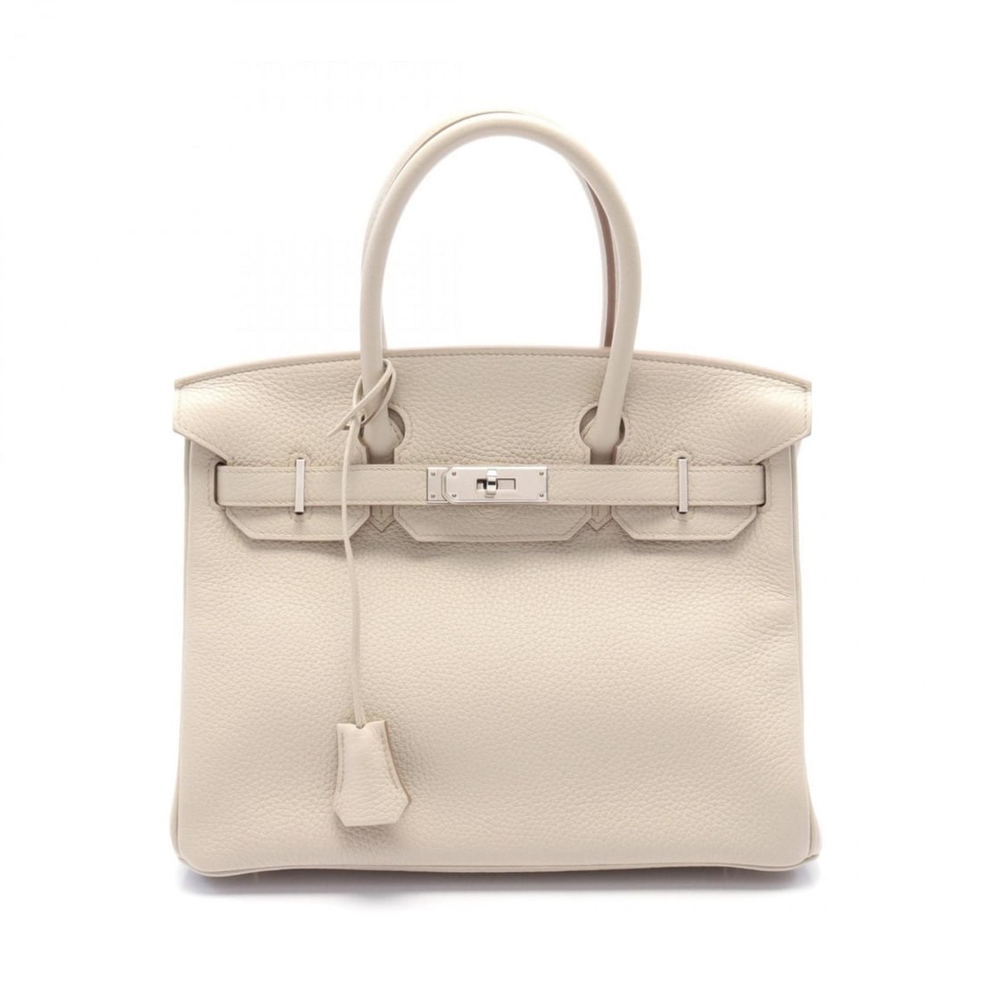 Hermes HERMES Birkin 30 Handbag Bag Togo Women's Ivory: --- Catalog ---Category: SizeSize (HxWxD): 24cm x 30cm x 15cm / 9.44'' x 11.81'' x 5.9''Handle Length: 33cm / 12.99''Category: DesignType: HandbagColor: IvoryGender: WomenMaterial: Togo leather