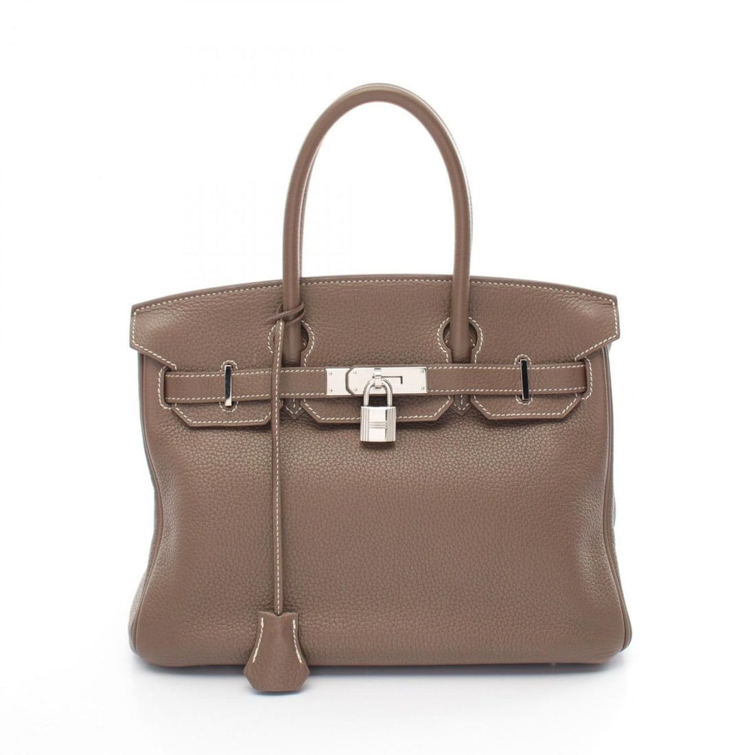 Hermes HERMES Birkin 30 Handbag Bag Taurillon Clemence Women's Beige: --- Catalog ---Category: SizeSize (HxWxD): 24cm x 30cm x 15cm / 9.44'' x 11.81'' x 5.9''Category: DesignType: HandbagColor: BeigeGender: WomenMaterial: Taurillon clemence leather Category: