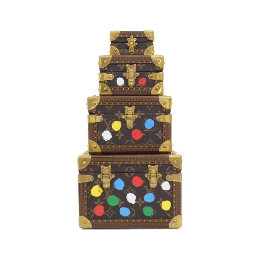 Louis Vuitton Monogram (LV X YK) Maru Pyramid M10119 Trunk (1 of 10)
