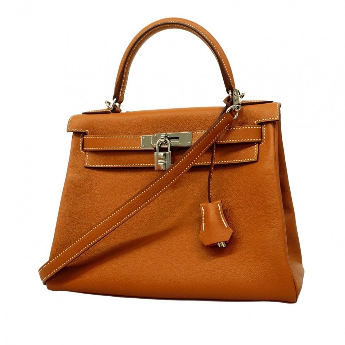Hermes handbag Kelly 28 Verso Evercolor Gold Rose Azalee D stamp Ladies: --- Catalog ---Category: SizeSize (HxWxD): 21cm x 28cm x 12cm / 8.26'' x 11.02'' x 4.72''Category: DesignType: HandbagColor: Gold, Rose azaleeGender: WomenCategory: GeneralBrand: Hermes--- Item List