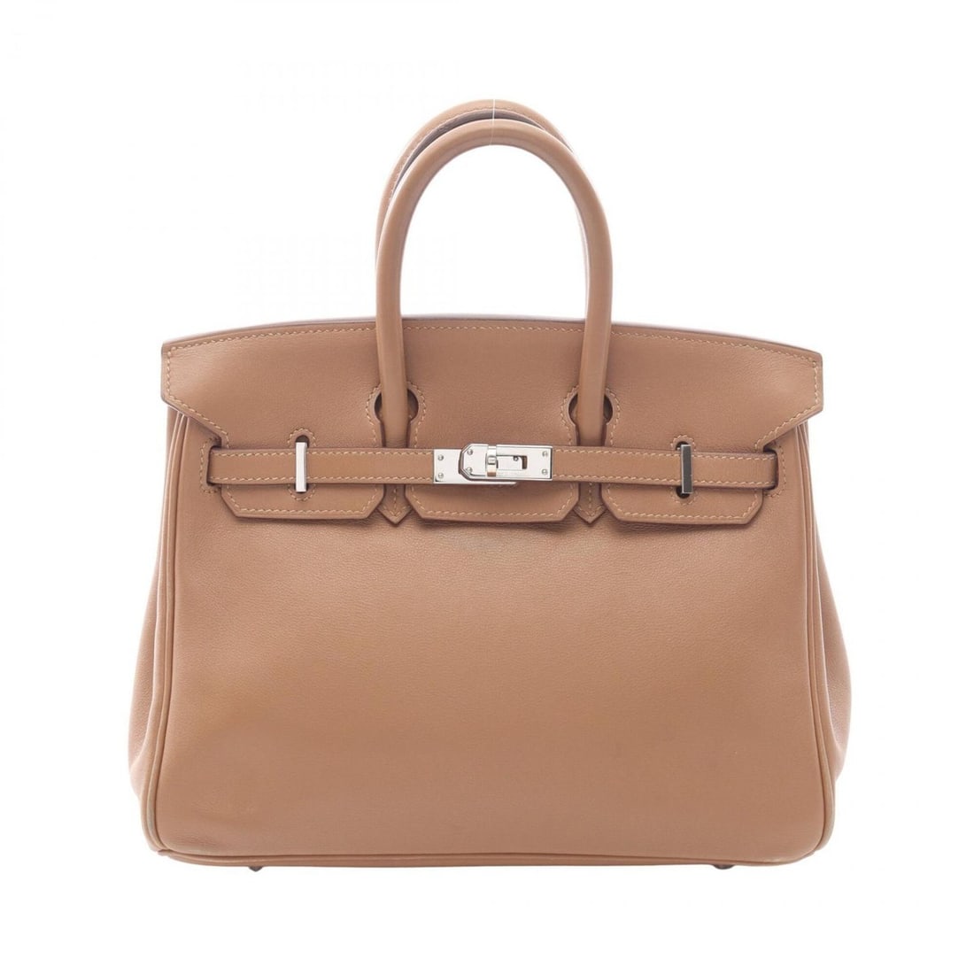 Hermes Birkin 25 Handbag, Leather, Calfskin (Cowhide), Veau Swift, Women's, Brown: --- Catalog ---Category: SizeSize (HxWxD): 20cm x 25cm x 13cm / 7.87'' x 9.84'' x 5.11''Category: DesignType: HandbagColor: BrownGender: WomenMaterial: Swift leather Category: GeneralBrand: Hermes---