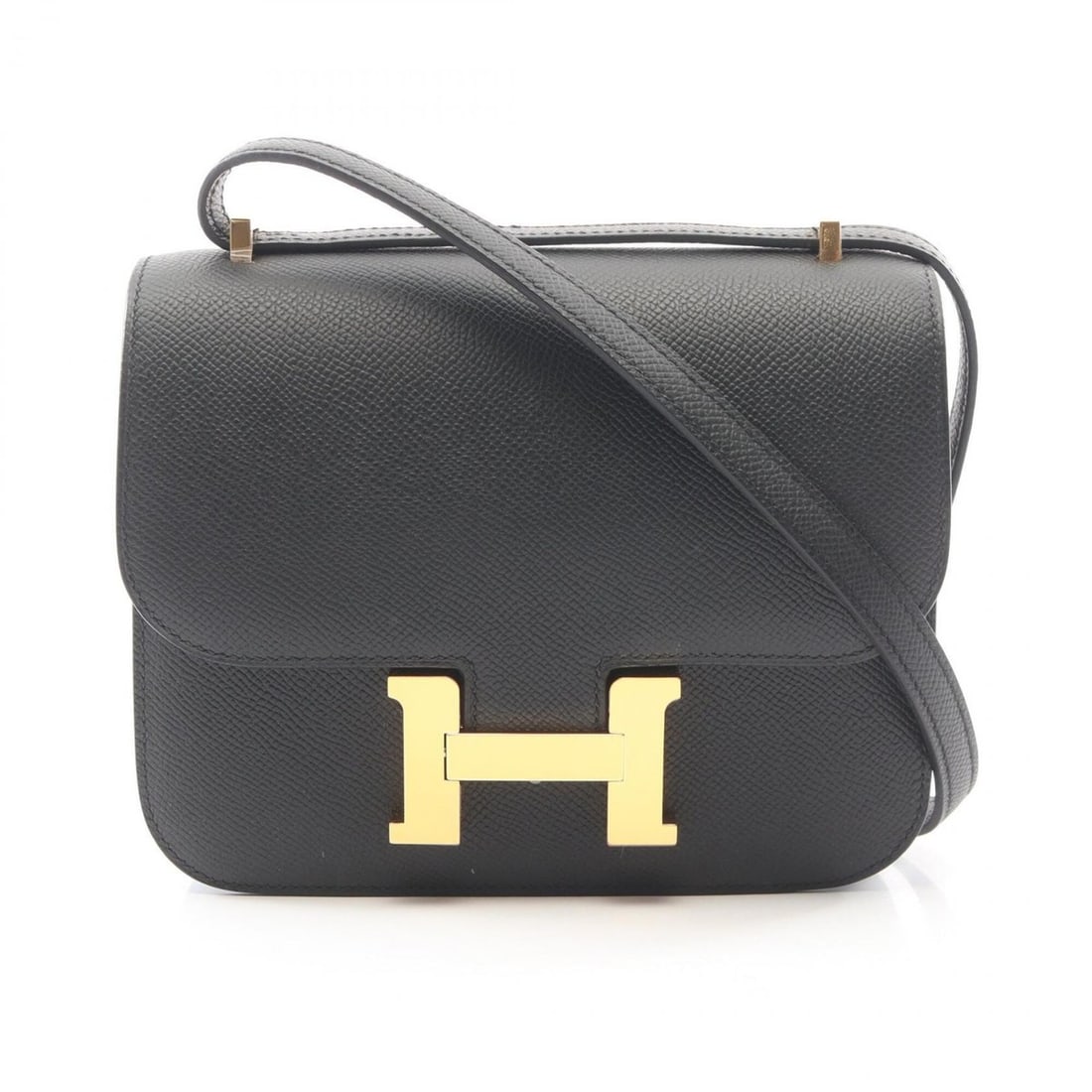 Hermes Constance 3 Mini Shoulder Bag/Handbag, Leather, Calfskin (Cowhide), Veau Epsom, Women's,: --- Catalog ---Category: SizeSize (HxWxD): 15cm x 18cm / 5.9'' x 7.08''Category: DesignType: Handbag, Shoulder bagColor: BlackGender: WomenMaterial: Epsom leather , Leather Hardware Color: GoldCategor
