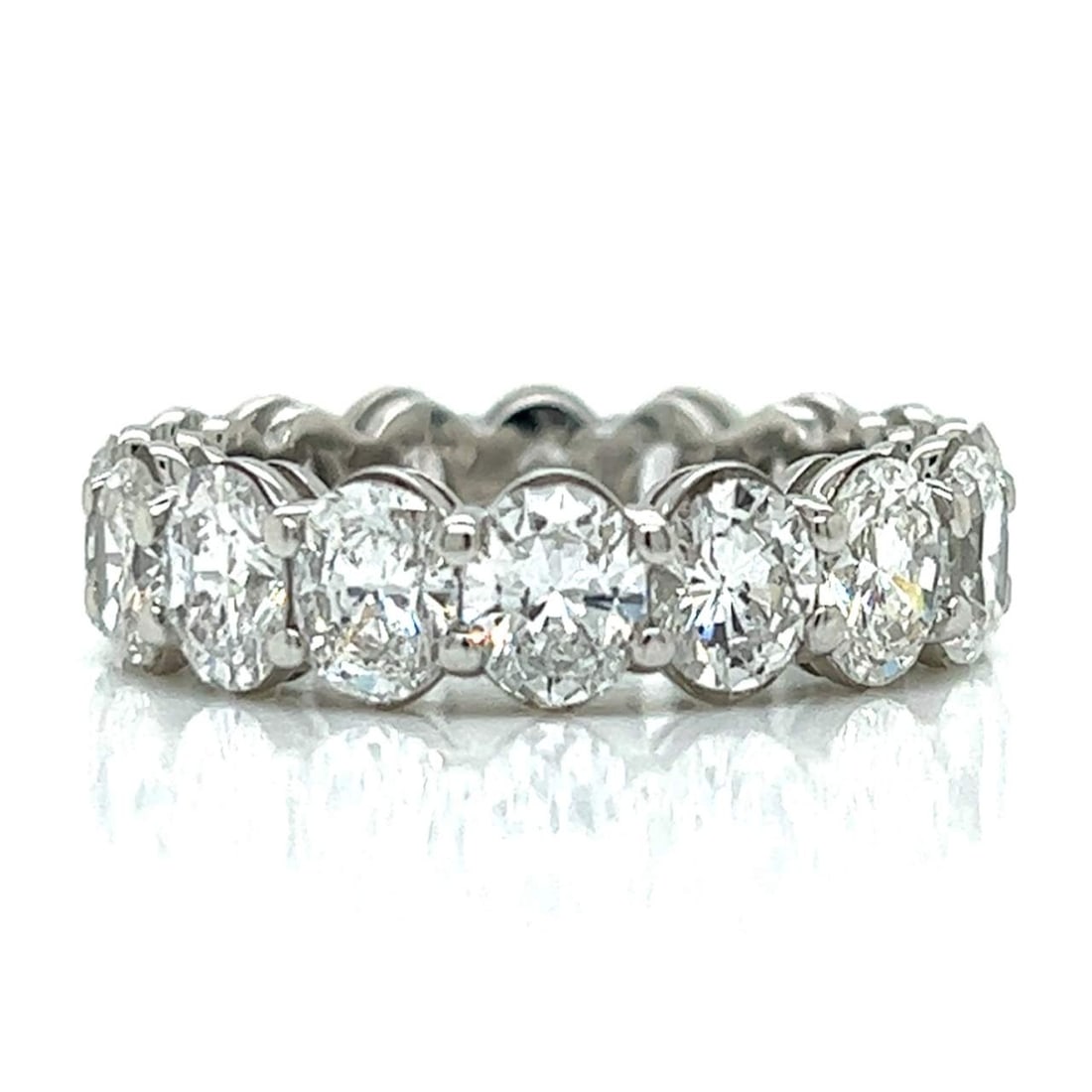 Platinum 7.30 Ct. Diamond Eternity Ring (1 of 7)