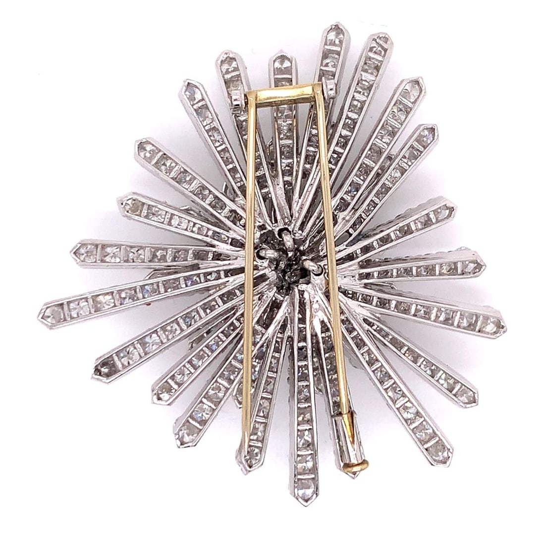 20.00 Ct. Diamond Brooch - 2