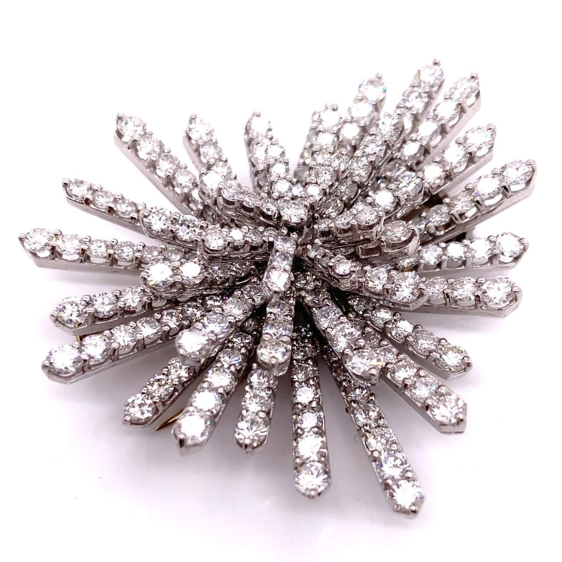 20.00 Ct. Diamond Brooch - 3