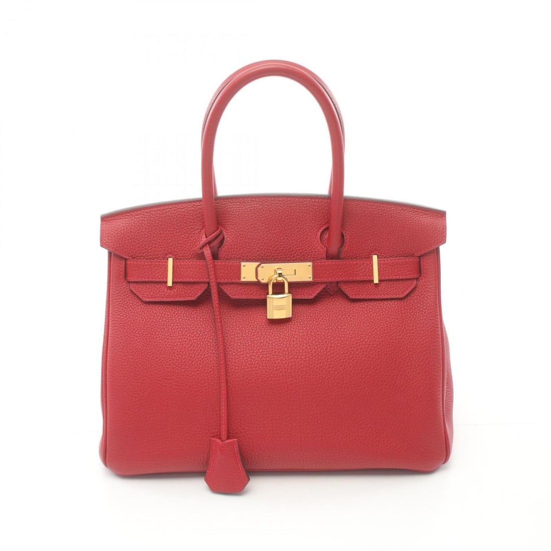 Hermes HERMES Birkin 30 Handbag Bag Togo Ladies Red (1 of 9)