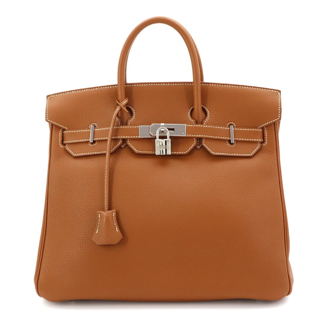 Hermes Haut a Courroies 32 Togo Gold Handbag ?D Stamp Silver Hardware: --- Catalog ---Category: SizeSize (HxWxD): 28.5cm x 32cm x 16.5cm / 11.22'' x 12.59'' x 6.49''Category: DesignType: HandbagColor: GoldGender: WomenMaterial: Togo leather Hardware Color: