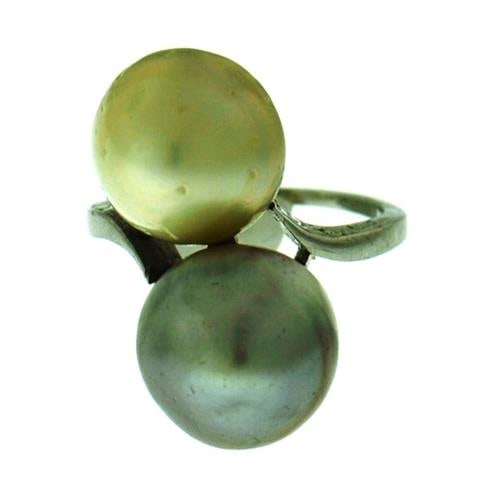 GIA Certified Natural Pearl Deco Ring: GIA Certified Natural Pearl Art Deco Ring GIA #5161357913Deco, & Platinum RingMetal Weight: 6.60 gm.Ring Size 4.5