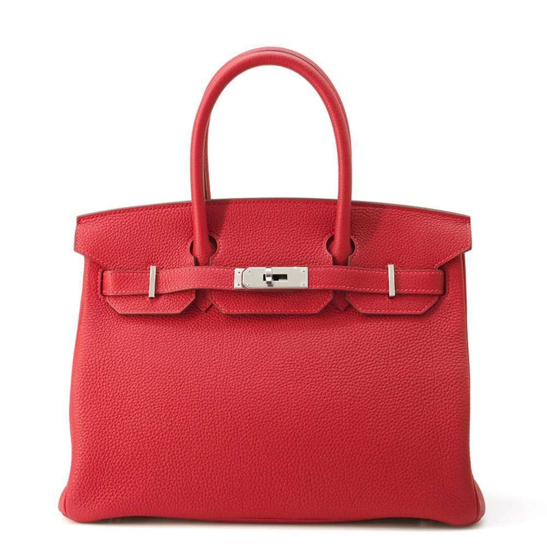 Hermes Birkin 30 Rouge Kazak Togo Y Stamp HERMES Handbag (1 of 10)