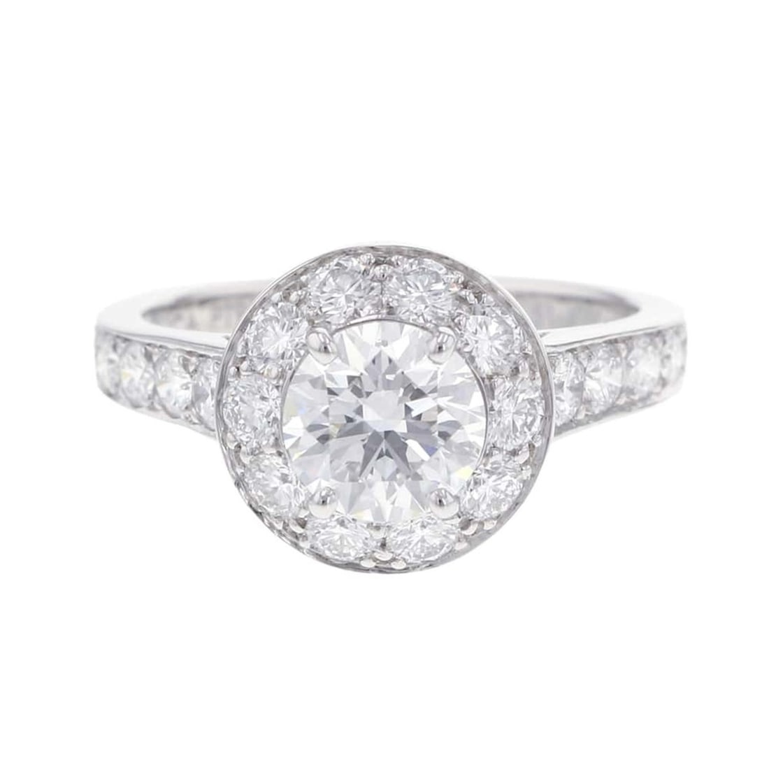 Van Cleef & Arpels Ring Icone Diamond 1.02ct Pt950 Platinum Size 51 GIA: --- Catalog ---Category: SizeOther Size: 11Category: DesignType: Band ringColor: PlatinumStone: DiamondGender: WomenClarity: VVS2Material: Platinum 950Weight (ct.): 1.02Category: GeneralBrand: Van