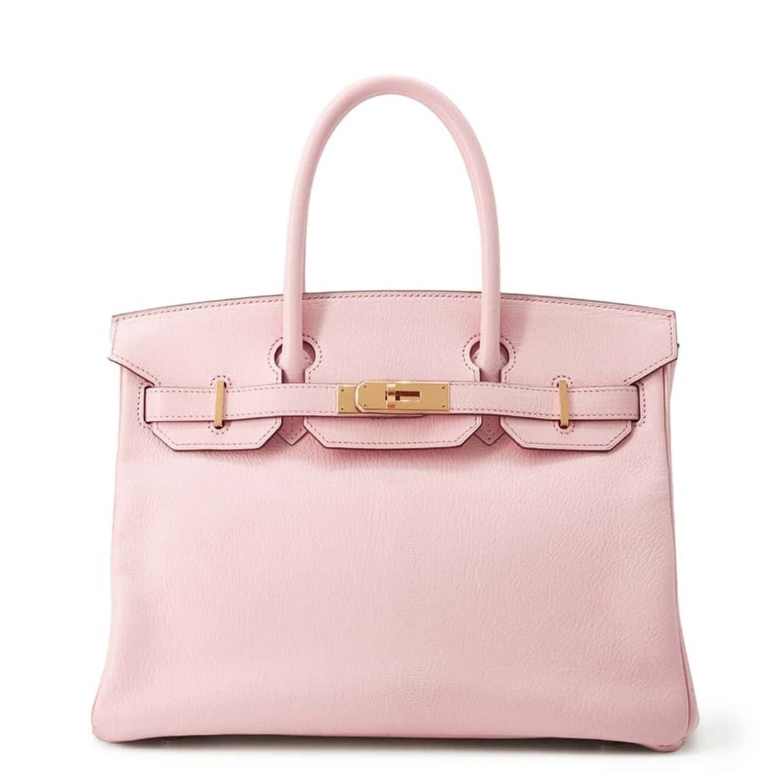 Hermes Birkin 30 Handbag Rose Sakura Chevre Mysore HERMES: --- Catalog ---Category: SizeSize (HxWxD): 24cm x 30cm x 15.5cm / 9.44'' x 11.81'' x 6.1''Category: DesignType: HandbagColor: Rose sakuraGender: WomenMaterial: Chevre leather Category: GeneralBrand: