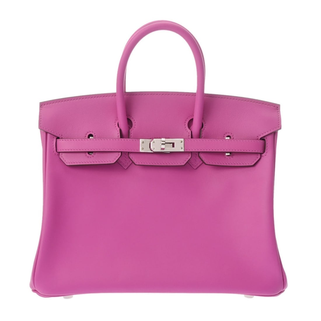 HERMES Hermes Birkin 25 Magnolia U Stamp (around 2022) Women's Swift Handbag: --- Catalog ---Category: SizeSize (HxWxD): 20cm x 25cm x 13cm / 7.87'' x 9.84'' x 5.11''Category: DesignType: HandbagGender: WomenClosure: Turn lockMaterial: Swift leather Hardware Color: