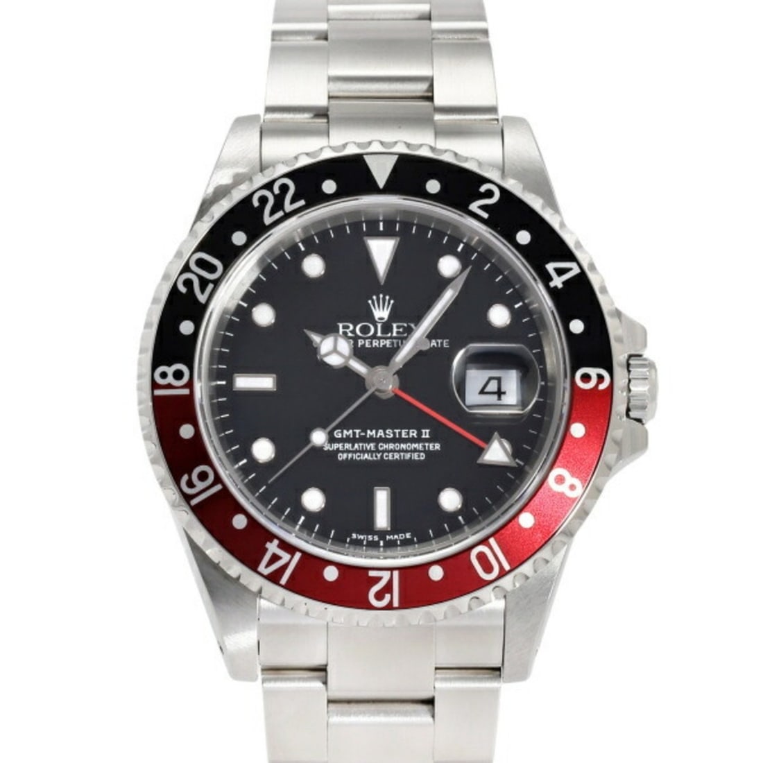 ROLEX GMT-Master II 16710 Black/Dot Dial Men's Watch __ (1 of 20)