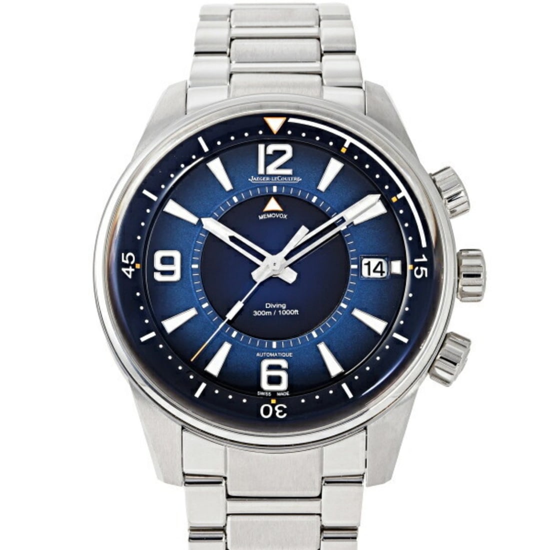 Jaeger-LeCoultre Polaris Mariner Memovox Q9038180 Blue Gradient Dial Men's Watch __ (1 of 20)