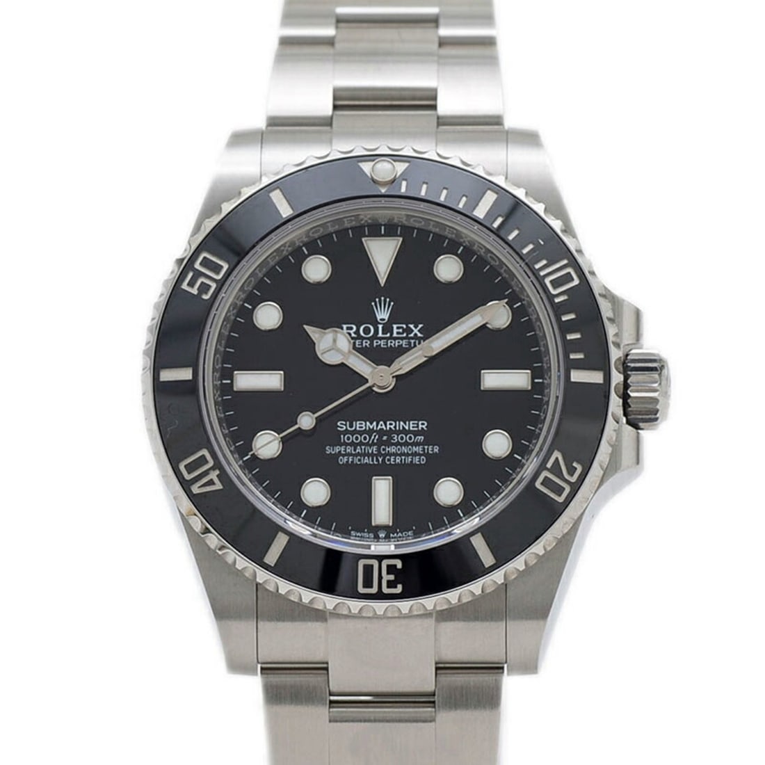Rolex Submariner No Date Watch 124060 Random Serial Number Men's (1 of 9)