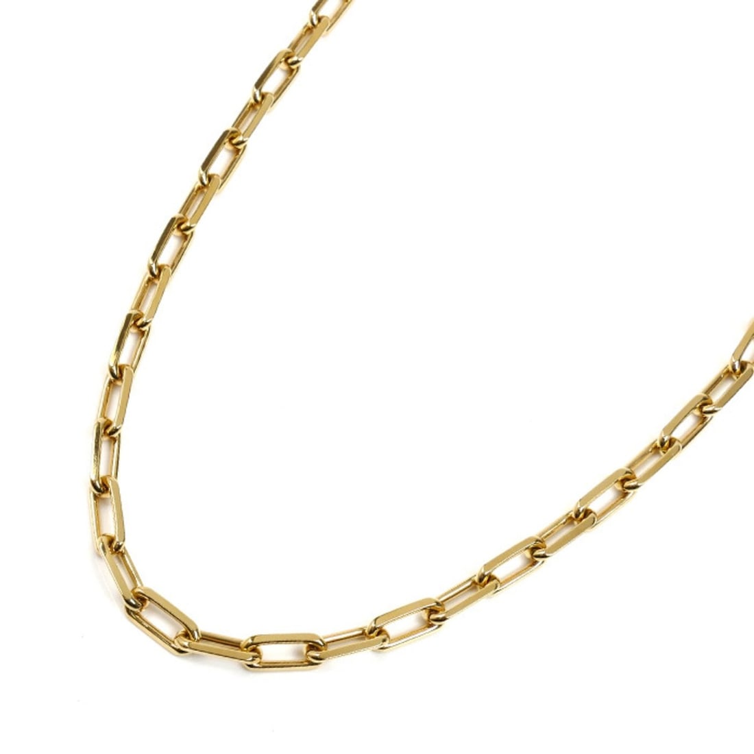 CARTIER Cartier 18K Yellow Gold Santos de Medium Necklace B7009000 54.7g 59cm Women's: --- Catalog ---Category: SizeNeck Circumference: 59 cm / 23.22''Category: DesignGender: WomenMaterial: Yellow gold (18K)Necklace Type: NecklaceCategory: GeneralMPN: B7009000Brand: CartierCountry of Or