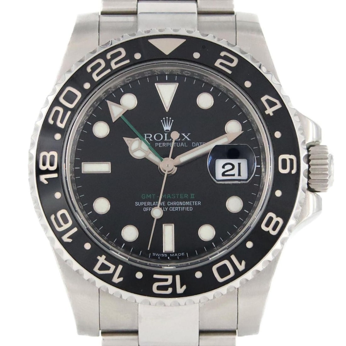 Rolex GMT Master 116710LN SS Wristwatch Automatic Random Number (1 of 16)