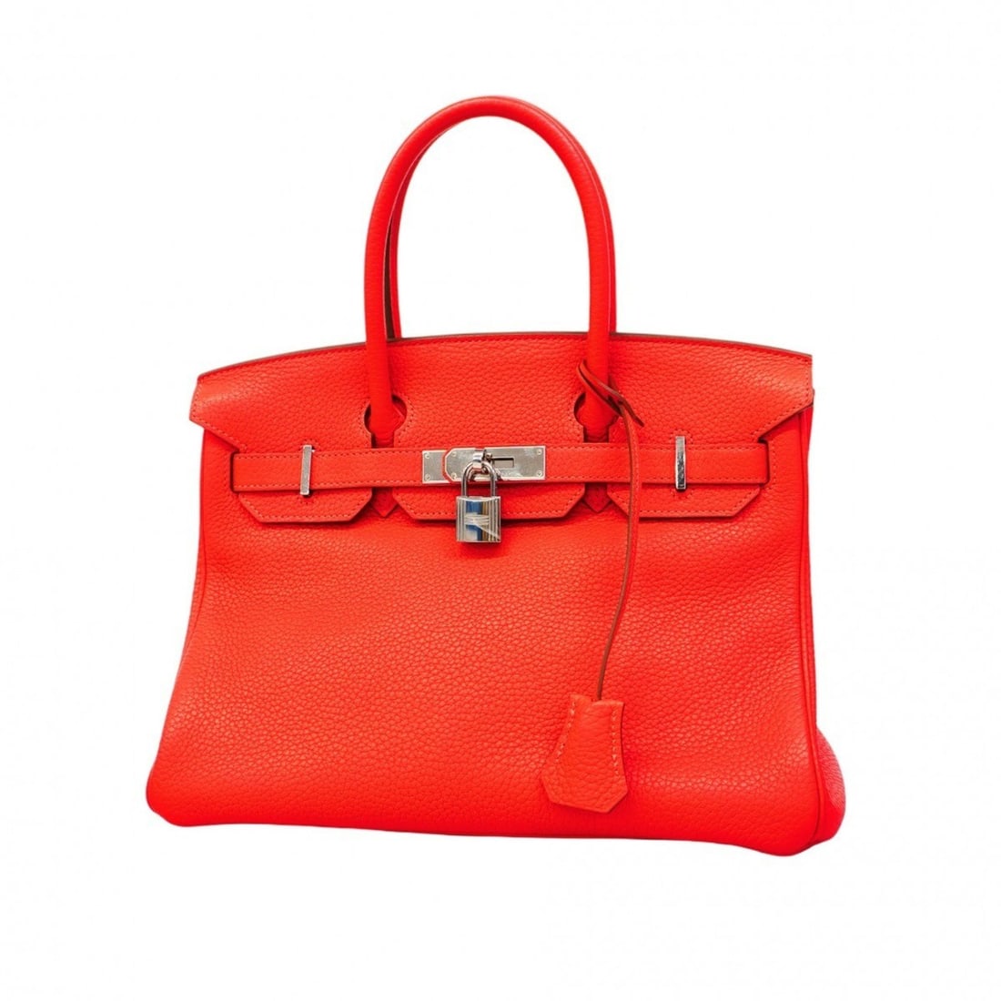 Hermes handbag Birkin 30 Togo Rose Jaipur ?P engraved ladies: --- Catalog ---Category: SizeSize (HxWxD): 24cm x 30cm x 15.5cm / 9.44'' x 11.81'' x 6.1''Category: DesignType: HandbagColor: Rose jaipurGender: WomenMaterial: Togo leather Hardware Color: SilverCateg