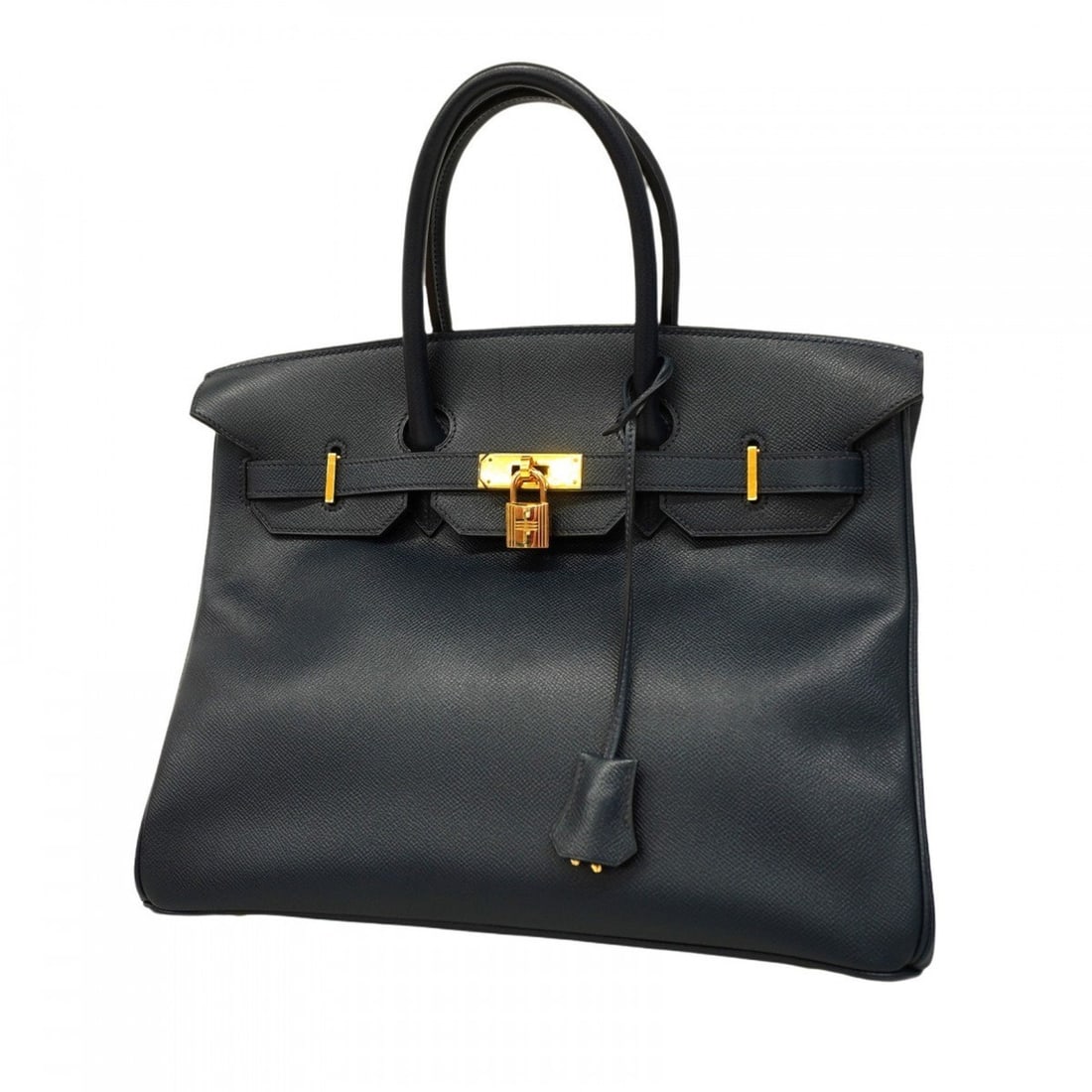 Hermes handbag Birkin 35 Couchvel Blue de Plus C engraved ladies: --- Catalog ---Category: SizeSize (HxWxD): 29cm x 35cm x 18.5cm / 11.41'' x 13.77'' x 7.28''Category: DesignType: HandbagGender: WomenMaterial: Courchevel leather Hardware Color: GoldCategory: General