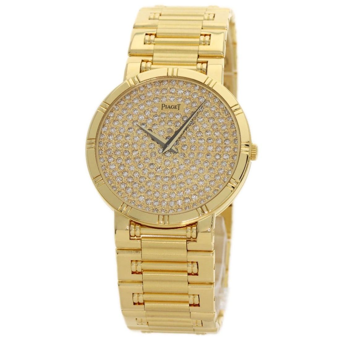 Piaget 84023K81 Dancer Diamond Watch K18 Yellow Gold K18YG Men's: --- Catalog ---Category: SizeWrist Size: 15.5cm / 6.1''Category: DesignType: WristwatchGender: MenMaterial (Band): Yellow gold (18K)Material (Case): Yellow gold (18K)Category: GeneralBrand: PiagetCate