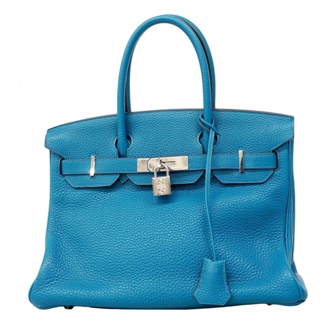 Hermes Hermès Birkin 30 Togo Blue Izmir Handbag, Women's, Q Stamp, P2275710 (1 of 15)