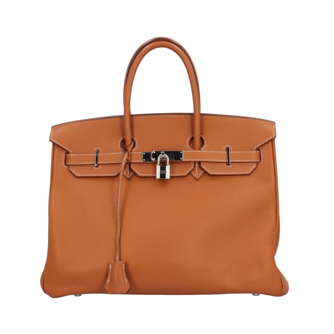 Hermes Birkin 35 Handbag Swift Brown Women's HERMES: --- Catalog ---Category: SizeSize (HxWxD): 24.5cm x 34.5cm x 18cm / 9.64'' x 13.58'' x 7.08''Category: DesignType: HandbagColor: BrownGender: WomenMaterial: Swift leather Category: GeneralBrand: Herme