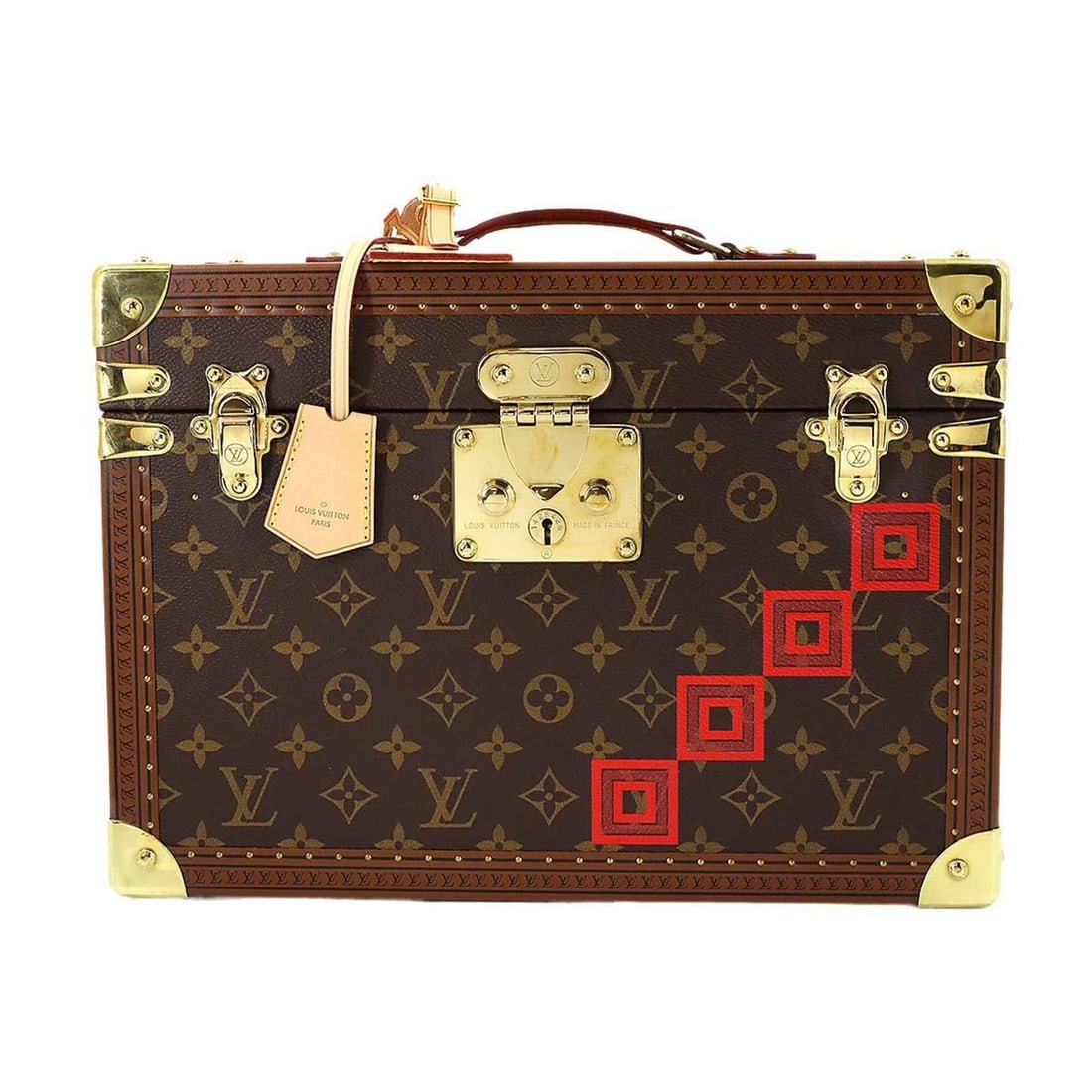 Louis Vuitton Monogram Boite Pharmacie Handbag Box Cosmetic Case Ichikawa Ebizo Collaboration M20407 (1 of 10)