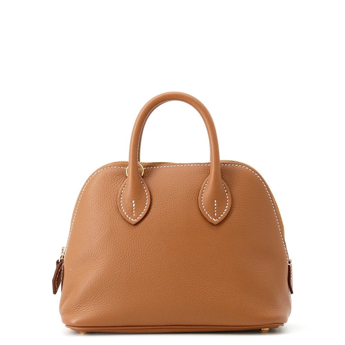 Hermes Bolide 1923 Mini Gold Evercolor K Stamp 2-way Shoulder Bag Handbag HERMES (1 of 15)