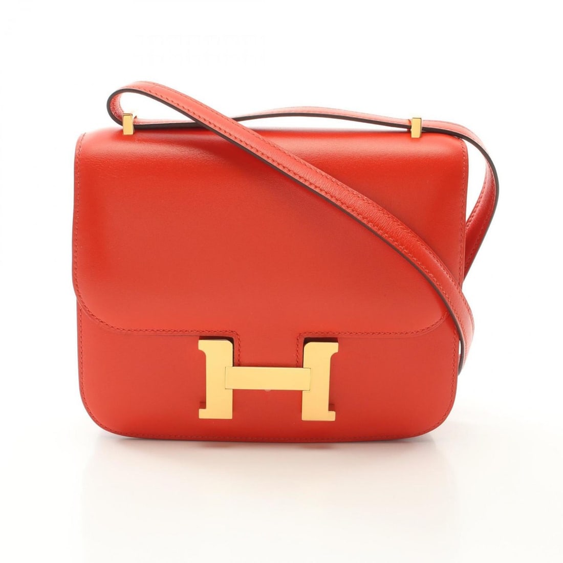 Hermes HERMES Constance 3 Mini Shoulder Bag Votadelakt Women's Orange (1 of 12)