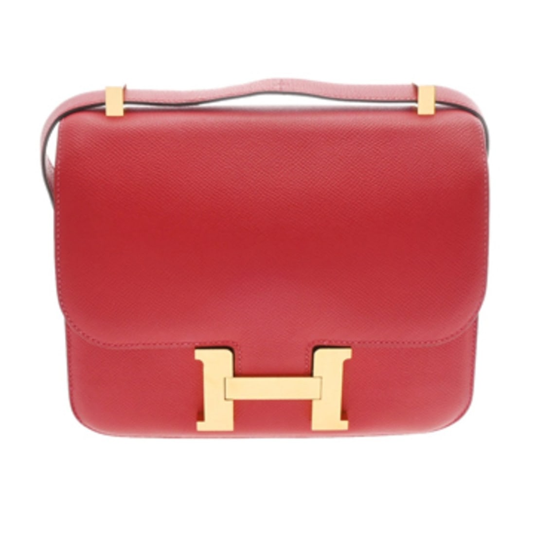 HERMES Constance 3 24 Rouge Kazak A stamp (around 2017) Women's Epsom leather shoulder bag AB: --- Catalog ---Category: SizeSize (HxWxD): 17cm x 22.5cm x 4cm / 6.69'' x 8.85'' x 1.57''Strap Length: 95cm / 37.4''Category: DesignType: Shoulder bagColor: Rouge casaqueGender: WomenClosure: OpenMate
