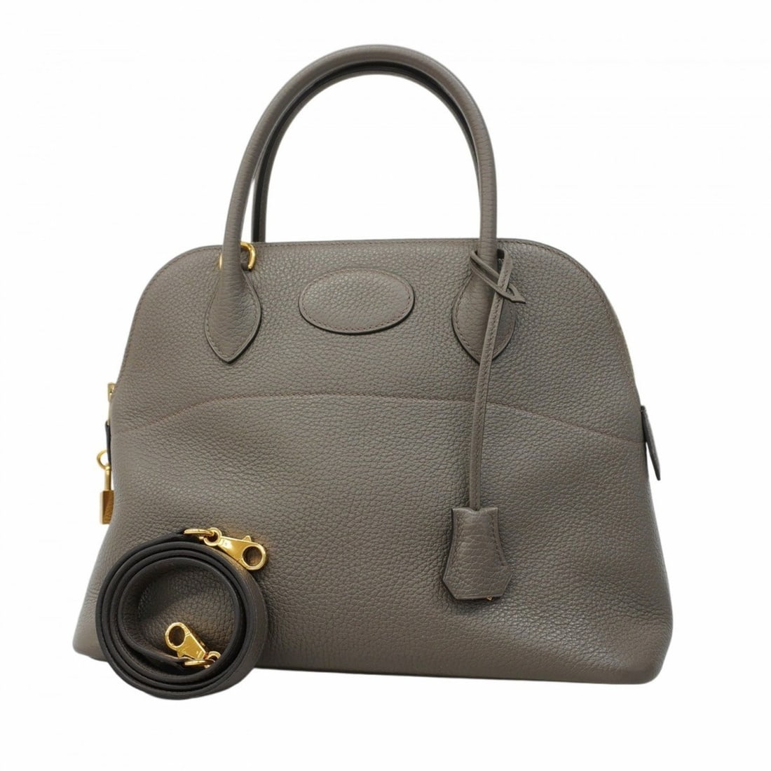 Hermes handbag Bolide 31 Togo Taupe A engraved ladies (1 of 14)