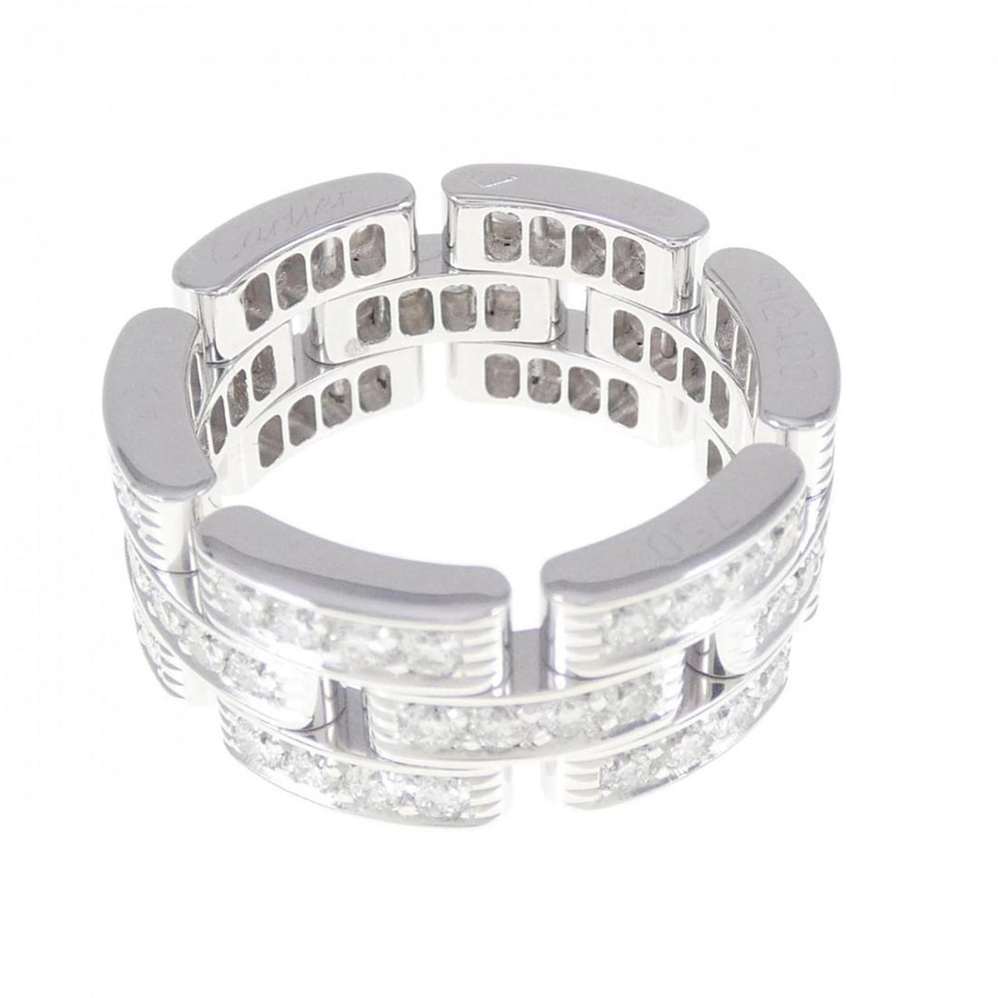Cartier Maillon Panthere Full Diamond Ring - 2